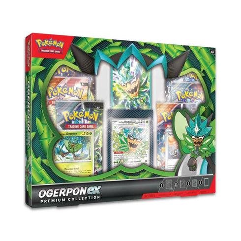 Pokémon TCG: Ogerpon ex Premium Collection (Ingles)
