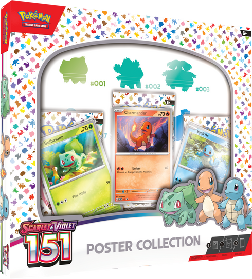 Pokémon TCG: S&V: 151 - Poster Collection (Ingles)