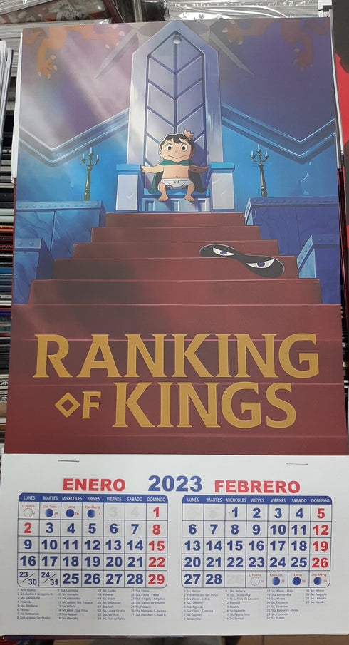 Calendario Ranking of kings ( Leer Condiciones en Descripcion )